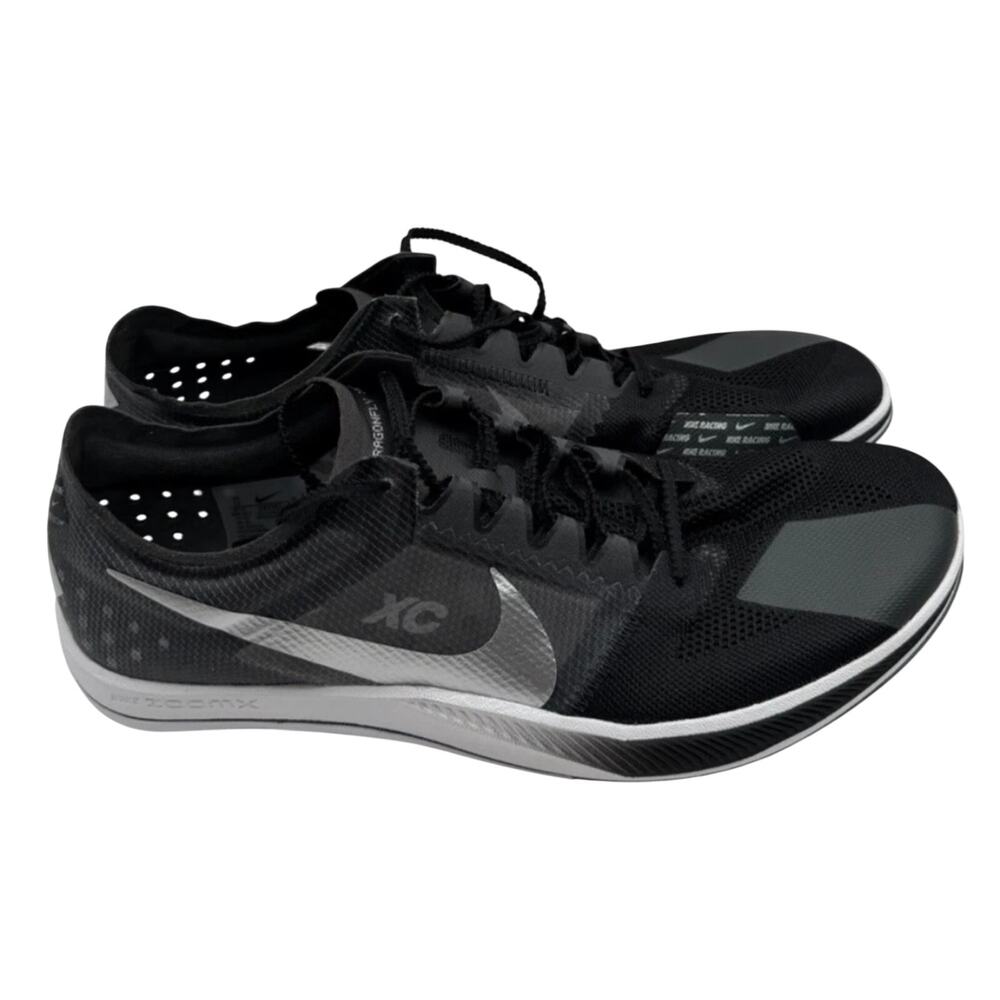 Nike ZoomX Dragonfly XC Black Metallic Silver DX7992-001 Men’s 9.5 / Women’s 11